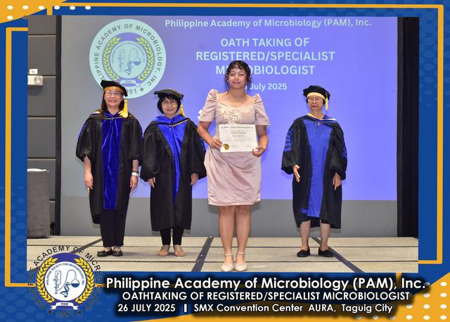 Oath taker at the PAM oath-taking ceremony, 26 July 2025